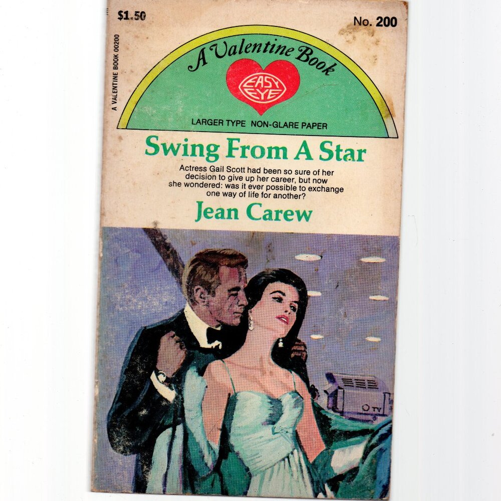 Vintage Early 1960s Romance novel - Swing From A Star